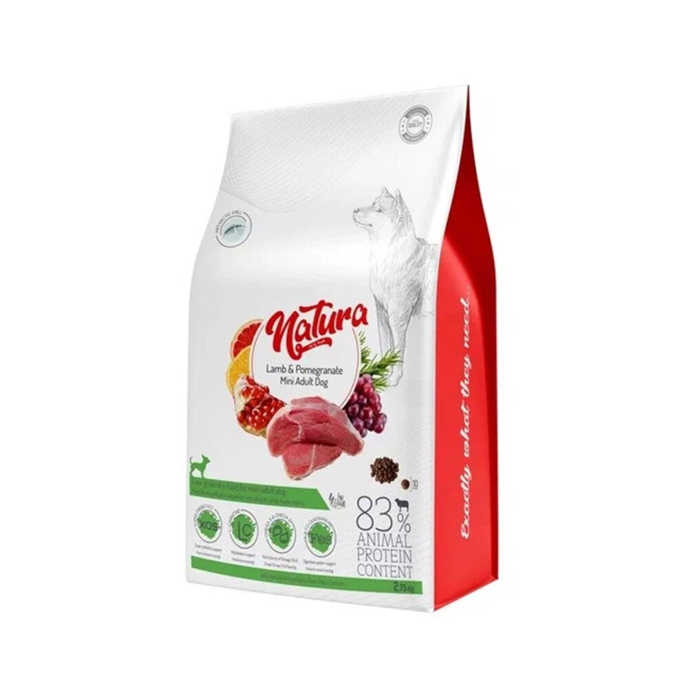 Natura Premium Kuzulu Narlı Küçük Irk Yetişkin Köpek Maması 2.75 KG | SRC: Barcode: 8682315520354